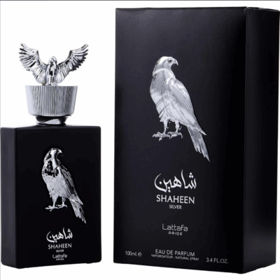 Lattafa Pride Shaheen Silver unisex Eau De Parfum Spray 3.4 oz